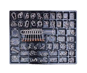 Wire Mind Game 50 pezzi, Allenatore per abilità cognitive, Kit | Emozionante collezione di esercizi mentali, Miglioramento della creatività, Pazienza, Pensiero analitico, Ideale per il lavoro