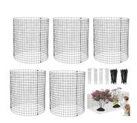 Wire Plant Protector, 30×30cm Metal Protecction Guard | Rust-Resistant Protection Garden Netting Plant Covers,for Strawberry Tomato Vegetable Flower Crop Protection Deer Squirrel Outdoor Indoor