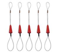 Wire Puller Tool - Wire Traction Fish Tape Fastener Tool, Fish Tape Fastener, 5Pcs Fish Tape Wire Puller Through Wall Wire Threader, Reduce Wire Wear and Tear