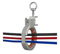 Wire Pulling Pulley, Heavy-Duty Threading Lead, 330 Degree Rotation, Cable Installation Accessory, Engineering Construction Equipment, Commercial Building Support for Technicians Professionals Site