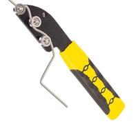Wire Straightener Tool, Precision Manual Wire Looper, Stainless Steel Bending, 20cm and Straightening Device for Jewelry Crafting, Hvac, Electrical Box Setup, Telecom Wrapping