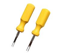 Wire Terminal Removal Tool Kit, 2mm 3mm Pin Release Puller Set, Plug Extractor Wiring Harness Connectors, Ideal for Suvs Rvs Automotive Repair Electrical Projects Use 3.93 Inches