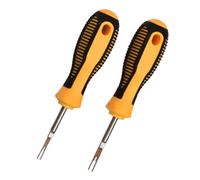 Wire Terminal Removal Tool Kit, 2mm 3mm Pin Release Puller Set, Plug Extractor Wiring Harness Connectors, Ideal for Suvs Rvs Automotive Repair Electrical Projects Use 3.93 Inches