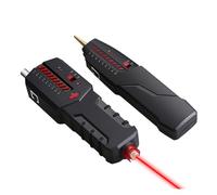 Wire Tracker Laser Light Fiber Optic Tester LED Switch Line Finder Wire Tracer Ethernet LAN Network Cable Tool Test Cavi Rete In Fibra Ottica(RJ45 Wire Tracker)