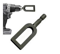Wire Twisting Tool - Carbon Steel Compact Hex Cable Processing Attachment | Wire Twisting Bit, Drill Adapter, Cable Binding Tool For Pipe Chain Link Netting Installation Ranch Engineering