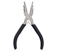 Wire Winding Pliers 6 Sizes | 3mm 4mm 6mm 8mm 9mm 10mm Round Nose Metal Bending Tool | Expert Jewelry Making Pliers for Rings/Earrings/DIY Crafts | 50# Steel Construction