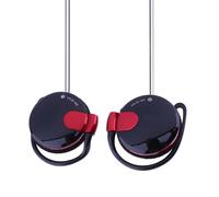 Wired Clip Headphones - 3.5mm Ear Hook Fitness Earbuds, Ear Clip Headphones Wired, Clip Earphones Wired, Ear Buds with Ear Hook for Exercise Jogging Hiking Climbing Workout Camping