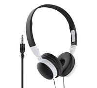 Wired Computer Headset, Headphones Foldable Game, Noise Canceling Headphones, Head Mounted, ABS PVC Material, Comfortable Fit, Lightweight Build, Long Cable, Device Use
