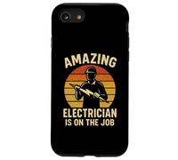 Wired for Greatness Bold Electrician Power Design Trades Tee Custodia per iPhone SE (2020) / 7/8
