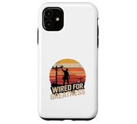 Wired For Greatness Lineman Tramonto Custodia per iPhone 11