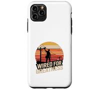 Wired For Greatness Lineman Tramonto Custodia per iPhone 11 Pro Max