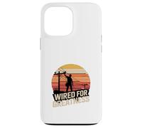 Wired For Greatness Lineman Tramonto Custodia per iPhone 13 Pro Max