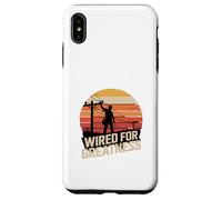 Wired For Greatness Lineman Tramonto Custodia per iPhone XS Max