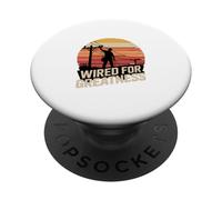 Wired For Greatness Lineman Tramonto PopSockets PopGrip Adesivo