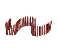 LEMAX - 18 in. Wired Wooden Fence