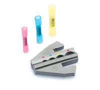 Wirefy Matrice Pinze Crimpatrici per Connettori Testa-Testa Termoretraibili - 0,3-8,3 mm²