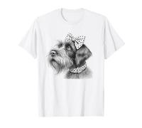 Wirehaired che punta Griffon mamma cane arte per donne e ragazze Maglietta