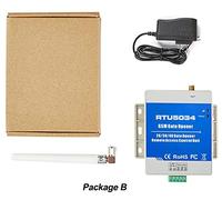Wireless 3G Remote switch relè apri del cancello di Access Controller automatica scorrevole di controllo del motore porta con telefonata gratuita RTU5034,Modalità di potenza flessibili(Package with a