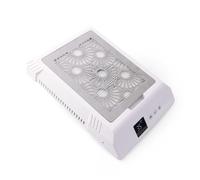 Wireless 85W Ad Alta Potenza Forte Aspirazione Collettore di Polveri for Unghie Aspirapolvere 3500RPM Pulitore for Polvere for Con Batteria Sostituibile Grande magazzino(White)