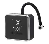 Wireless Air Pump, Automatic Portable Tire Inflator with Digital Display, Compact Automotive Accessory, Cordless Fast Inflation Air Compressor, Ideal for Cars, Bikes, and Balls