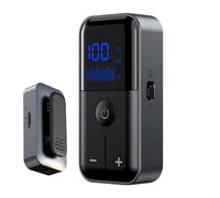 Wireless Audio Adapter, Transmitter Receiver for TV, Compact Aux Converter with 3.5mm Jack TF Card Slot, Low Latency and 2 Mode Design, Ideal for Home Speakers, Car, Gym, Airplane