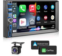 Wireless Autoradio 2 Din Bluetooth Compatibile con CarPlay e Android Auto,2 Din