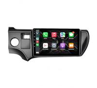Wireless Autoradio 2 Din Bluetooth Compatibile per Toyota PRIUS C volante a la izquierda 2012-2014 Car Radio con Wifi, Gps Navi, Schermo Bluetooth, Fm, Siri, Aux, Airplay, 4 Nucleo 2G+32G