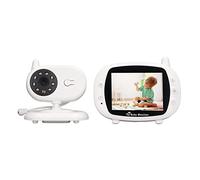Wireless Baby Video Monitor Night Vision 2 Way Talk Lullaby Telecamera di Sicurezza 3.5in (Spina UE)