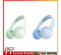 Wireless Bluetooth-Compatible Over Ear Headphones Gaming Headphones (Green)