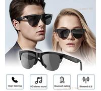 Wireless Bluetooth Sunglasses Headphone Glasses Headset Stereo Earphone With Mic
