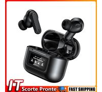 Wireless BT 5.4 Real Time Voice Translator Earbuds 144 Languages(Black)