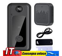 Wireless Camera Doorbell LED Night Vision Smart Video Doorbell 1080HD Live Image