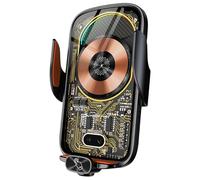 Wireless Car Phone Charger Holder | Magnetic Vent Phone Holder Charger | Wireless 360 Gradi Rotazione Stand | Compatibilità per smartphone | Enhance Safety and Convenience While The Road