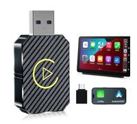 Wireless Carplay Adapter Android, Afenau Wireless Android Auto Adapter, 2 in 1 Wireless CarPlay für iOS und Android Auto, USB/Type C Plug & Play, Compatible with Cars from 2016 & iOS 10+