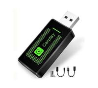Wireless Carplay Adapter for IOS, Upgrade USB CarPlay Wireless Stick, Plug & Play, Small CarPlay DonBlack SZRH