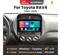Wireless Carplay AI Voce Android Autoradio Per Toyota RAV4 RAV 4 2003 2004 2005 Multimedia GPS Autoradio 4G Wifi 128G DSP P1(2GB 32GB)