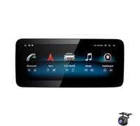 Wireless CarPlay Android Auto 10,25 pollici touchscreen per B-enz C class GLC W205 2007-2018 Originale NTG 5.0 Sistema Autoradio Ricevitore Multimediale Bluetooth Auto Stereo(Color:8 CORE 4+64G)