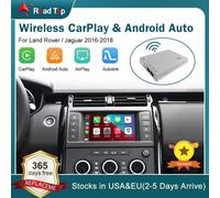 Wireless Carplay Android Auto Interfaccia Specchio Link AirPlay Ai Box Per Land Rover/Jaguar/Range Rover/Evoque/Discovery 2016-2018