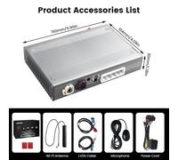 Wireless CarPlay Android Auto Modulo per Audi A1 2012-2018 Q3 2013-2018 6,5"/7