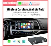 Wireless Carplay Android Auto Per TOYOTA Touch2 Entune2.0 Highlander Tundra Sienna Prius Yaris Camry CHR Modulo Decodificatore