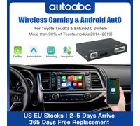Wireless Carplay Android Auto Per Toyota Yaris RAV4 Corolla Aygo Tacoma Camry C-HR Tundra Highlander Carplay Box