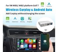 Wireless Carplay Android Auto Per VW Tech Box pour Skoda Octavia A5 Golf 7 Polo Passat B8 MIB MIB2 Specchio Link