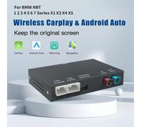 Wireless CarPlay Android Per BMW NBT CIC Sistema 1 2 3 4 5 Serie X1 X3 X4 X5 F20 F21 F30 F31 F34 F10 F48 F25 F26 F15 F60 F10 E84 NBT ID4