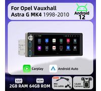 Wireless Carplay Autoradio 6.86 "1 Din Radio Android Car Multimedia per Opel Vauxhall Astra G MK4 1998-2010 Unità principale stereo GPS