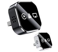 Wireless Carpĺay - Convertitore multimediale wireless, Adattatore TV automatico Mirroring dello schermo per auto, Dispositivo portatile per lo streaming di film per veicoli per l'intrattenimento