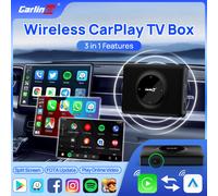 Wireless Carplay e Android Auto CarlinKit TV Box Smart Android 13 AI Box 64G 128G Adattatore di aggiornamento online a 8 core per Netflix Kia