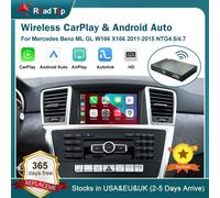 Wireless CarPlay per Mercedes Benz ML GL W166 X166 2012-2015, con funzioni di gioco per Auto AirPlay con collegamento specchio automatico Android