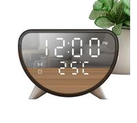 Wireless Charger Clock - Wireless 15 W Charging Station Alarm,Multifunzionale Digital Clock Charger Bedside Sleep Aid for Friends Lovers Coworkers