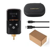 Wireless Charging Battery with RCA Connector for Tattoo Pens - Universal Power Supply, Lightweight and Portable