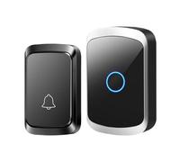 Wireless Chime - Kit Ringer A Campana Della Porta | Di Allerta Impermeabile | Easy Installa Il Campanello Per La Casa Garage Villa Hotel Garden | Strumento Di Notifica Di Ingresso Per Comodi